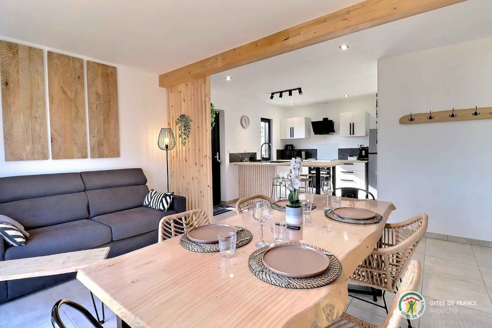 La Booa - Ecolodge En Ardeche - Piscine Privee - Ecolodgite Ozon  Bagian luar foto