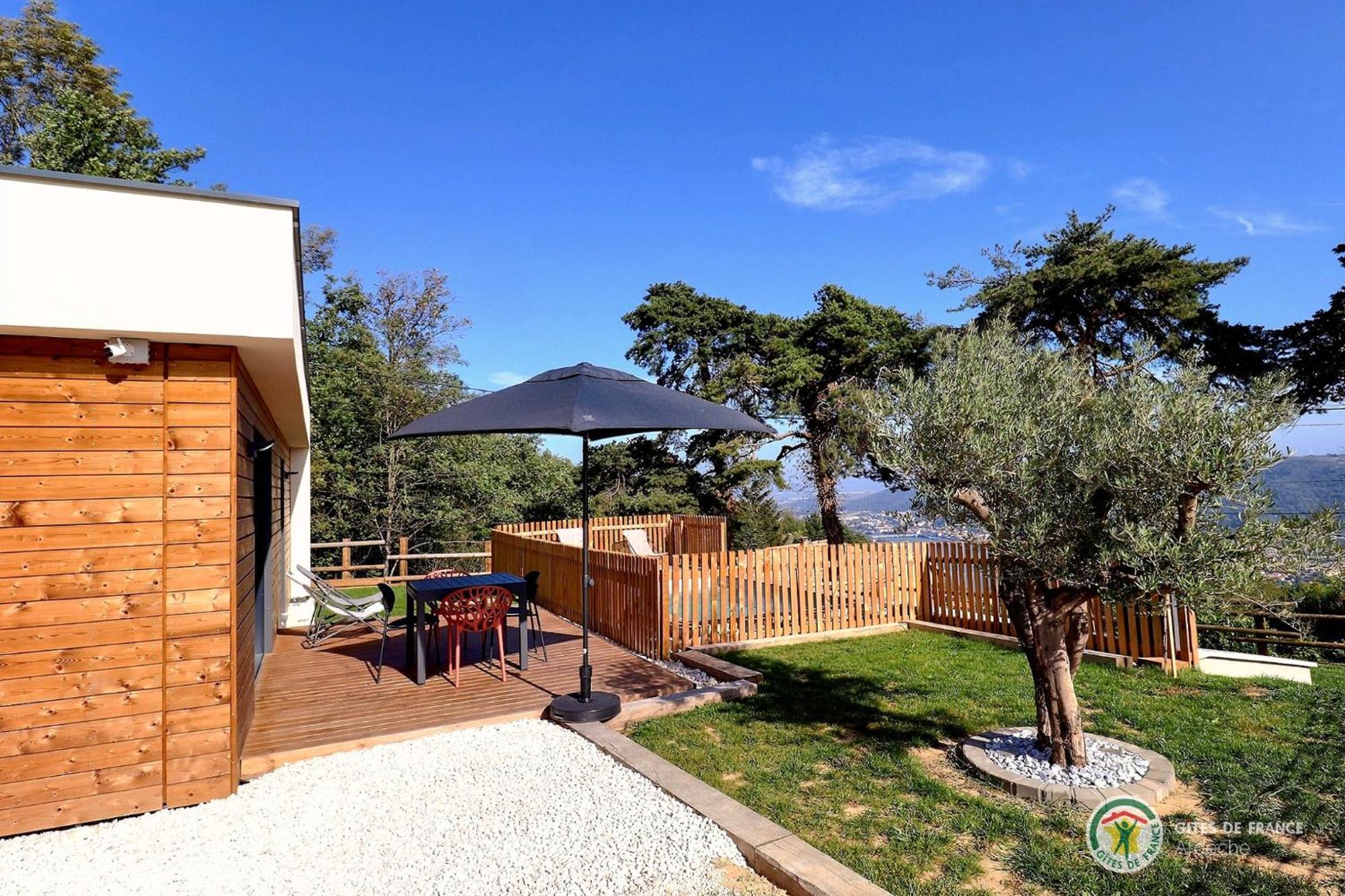 La Booa - Ecolodge En Ardeche - Piscine Privee - Ecolodgite Ozon  Bagian luar foto